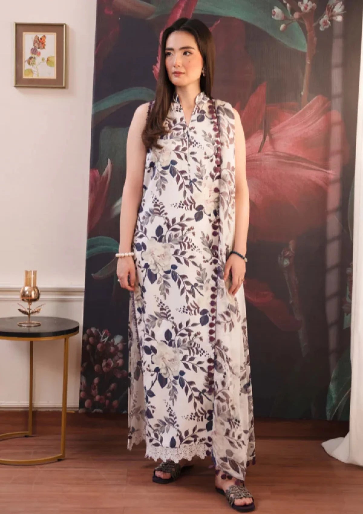 Zara Shahjahan Unstitched 3pc Digital Printed Lawn-SNW-3122