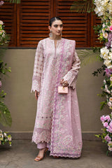 Akbar Aslam - Unstitched  3PC Luxury Lawn Embroidered Suit - SNW-1181