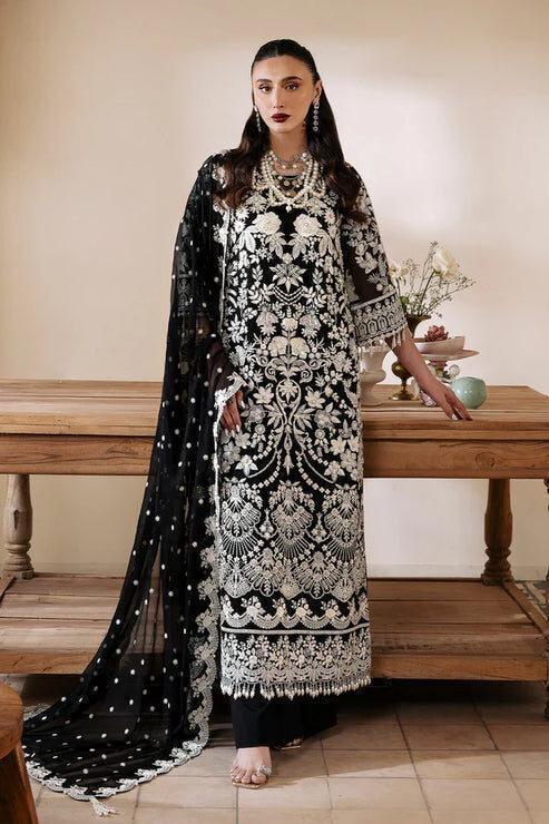 Imrozia | Serene - 3PC Unstitched Luxury Dhanak Embroidered Suit - SNW-7132