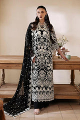 Imrozia | Serene - 3PC Unstitched Luxury Dhanak Embroidered Suit - SNW-7132