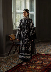 KAHF - 3PC Luxury Dhanak Embroidered Suit - SNW-7125