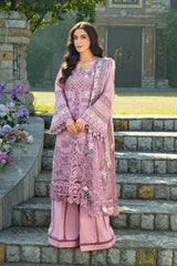 ELAF - Unstitched 3PC Luxury Lawn Embroidered Suit - SNW-1185