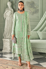 Gulaal - 2PC Unstitched Luxury Sheesha Silk Suit - SNW-975-G