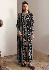 Qalamkar - Unstitched 3PC Luxury Lawn Embroidered Suit - SNW-1131