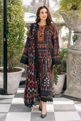 Sapphire Unstitched 3pc Digital Printed Bana Dora Lawn-SNW-3105