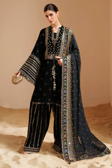 Jazmin - Unstitched 3PC Luxury Lawn Embroidered Suit - SNW-1132