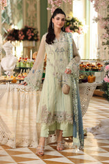 Maria.B - Unstitched  3PC Luxury Viscose Embroidered Suit - SNW-7127