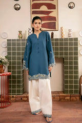 BATIK - 2PC Unstitched Embroidered Suit -SNW-6103