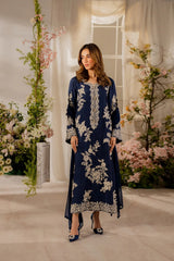 BATIK - 3PC Unstitched Embroidered Suit -SNW-5119