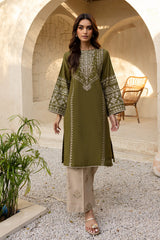 BATIK - 2PC Unstitched Embroidered Suit -SNW-6107