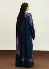 ZARA SHAHJAHAN - Unstitched 3PC Luxury Dhanak Embroidered Suit - SNW-7135