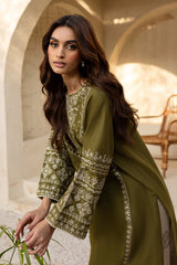 BATIK - 2PC Unstitched Embroidered Suit -SNW-6107