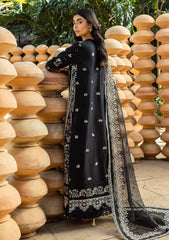 Akbar Aslam - 3PC Luxury Lawn Embroidered Suit - SNW-1186