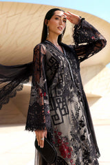MARIA.B - 3PC Luxury Lawn Embroidered Suit - SNW-1184