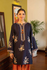 URGE- 2PC Unstitched Embroidered Lawn - SNW-6110