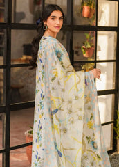 Kayseria Unstitched 3pc Digital Printed Lawn-SNW-3128