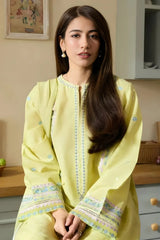 ZARA SHAHJAHAN - Unstitched 3PC Lawn Embroidered Suit - SNW-5111