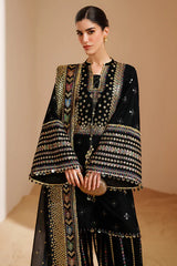 Jazmin - Unstitched 3PC Luxury Lawn Embroidered Suit - SNW-1132