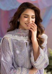 SOBIA NAZIR- Unstitched 3PC Luxury Lawn Embroidered Suit - SNW-1154
