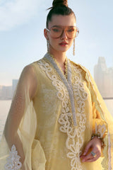 MARIA.B - 3PC Luxury Lawn Embroidered Suit - SNW-1173