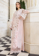 MARIA.B - 3PC Unstitched  Luxury Lawn Embroidered Suit - SNW-1195