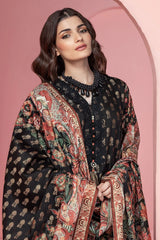 Adan's Libas Unstitched 3pc Digital Printed Bana Dora Lawn-SNW-3104