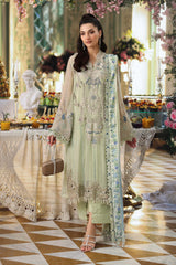Maria.B - Unstitched  3PC Luxury Viscose Embroidered Suit - SNW-7127