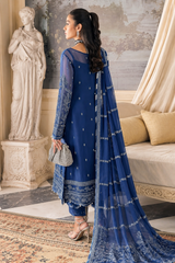 Gulaal - 2PC Unstitched Luxury Sheesha Silk Suit - SNW-975