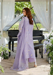 ELAF - Unstitched  3PC Luxury Lawn Embroidered Suit - SNW-1144
