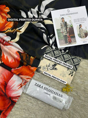 Zara Shahjahan Unstitched 3pc Digital Printed Lawn-SNW-3129
