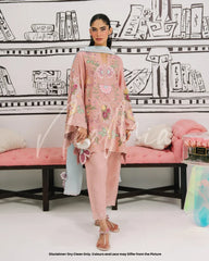 Niamia - Unstitched 3PC Luxury Viscose Embroidered Suit - SNW-7119