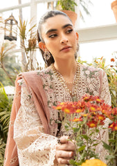 ELAF - 3PC Luxury Lawn Embroidered Suit - SNW-1100
