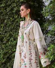 Republic - Unstitched 3PC Luxury Viscose Embroidered Suit - SNW-7117