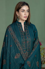 Mohagni - 3PC Unstitched Luxury Dhanak Embroidered Suit - SNW-1803