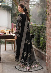 KAHF- Unstitched  3PC Luxury Dhanak Embroidered Suit - SNW-7121