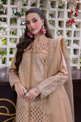 RANG RASIYA - Unstitched 3PC Luxury Lawn Embroidered Suit - SNW - 5106