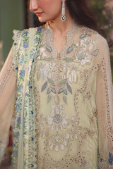 Maria.B - Unstitched  3PC Luxury Viscose Embroidered Suit - SNW-7127