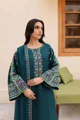 BATIK - Unstitched 3PC Lawn Embroidered Suit - SNW-5103