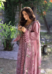 ELAF - Unstitched 3PC Luxury Lawn Embroidered Suit - SNW-1185