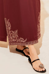 URGE- 2PC Unstitched  Embroidered Lawn - SNW-6106