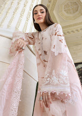MARIA.B - 3PC Unstitched  Luxury Lawn Embroidered Suit - SNW-1195