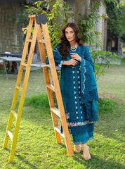 ELAF - Unstitched 3PC Luxury Lawn Embroidered Suit - SNW-1192