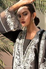CRIMSON - 3PC Lawn Embroidered Suit - SNW-1114