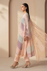 MARIA.B - 3PC Luxury Lawn Embroidered Suit - SNW-1121