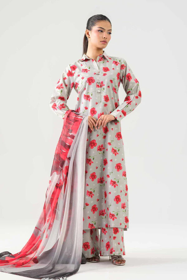 Zara Shahjahan Unstitched 3pc Digital Printed Lawn-SNW-3137