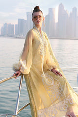 MARIA.B - 3PC Luxury Lawn Embroidered Suit - SNW-1173
