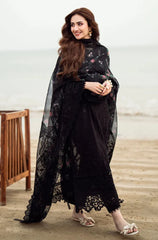 Nureh - 3PC Lawn Embroidered Suit - SNW-1104