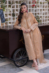 RANG RASIYA - Unstitched 3PC Luxury Lawn Embroidered Suit - SNW - 5106