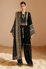 Jazmin - Unstitched 3PC Luxury Lawn Embroidered Suit - SNW-1132