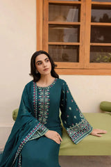 BATIK - Unstitched 3PC Lawn Embroidered Suit - SNW-5103